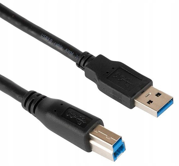 

Szybki Kabel Usb 3.0 A-b 1.8 m Do Drukarki Skanera