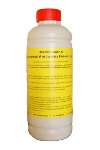 

Odkamieniacz Odwapniacz-1L do Ekspresów Producent