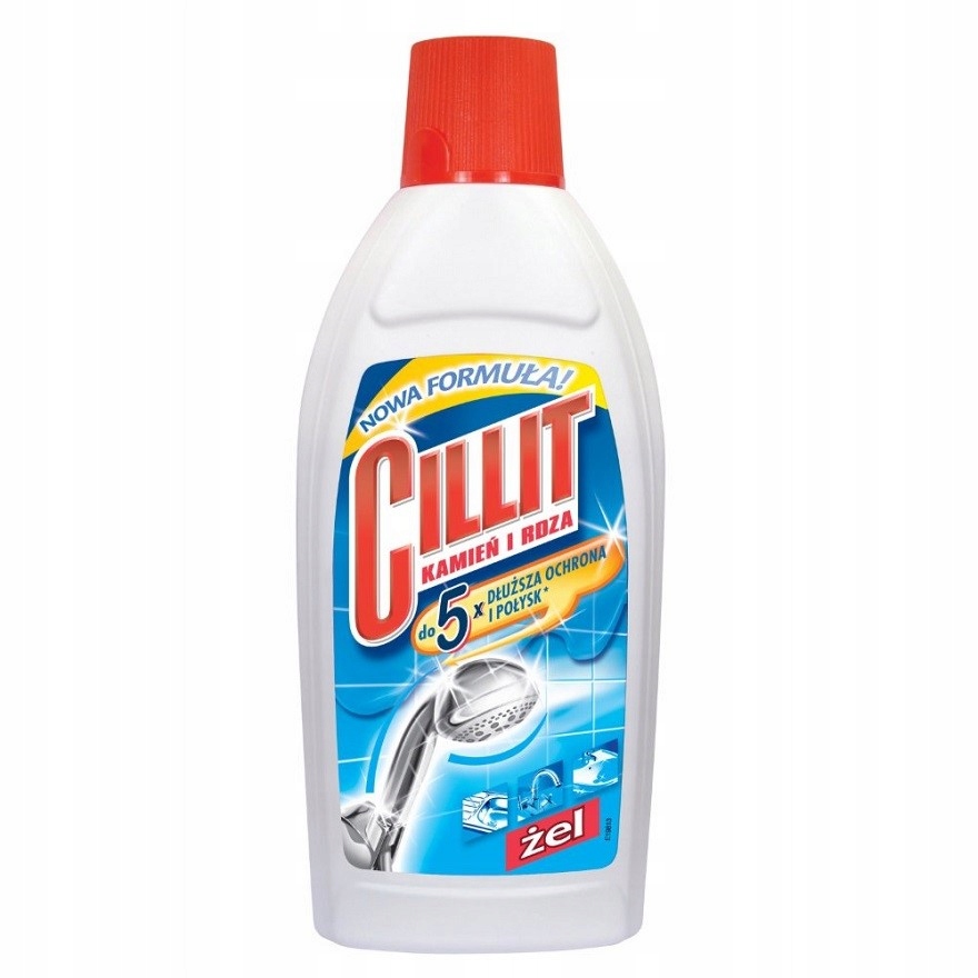 

Cillit Żel Do Usuwania Kamienia I Rdzy 420G!
