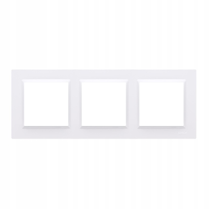 

Ramka trzykrotna uniwersalna Biała Simon 10