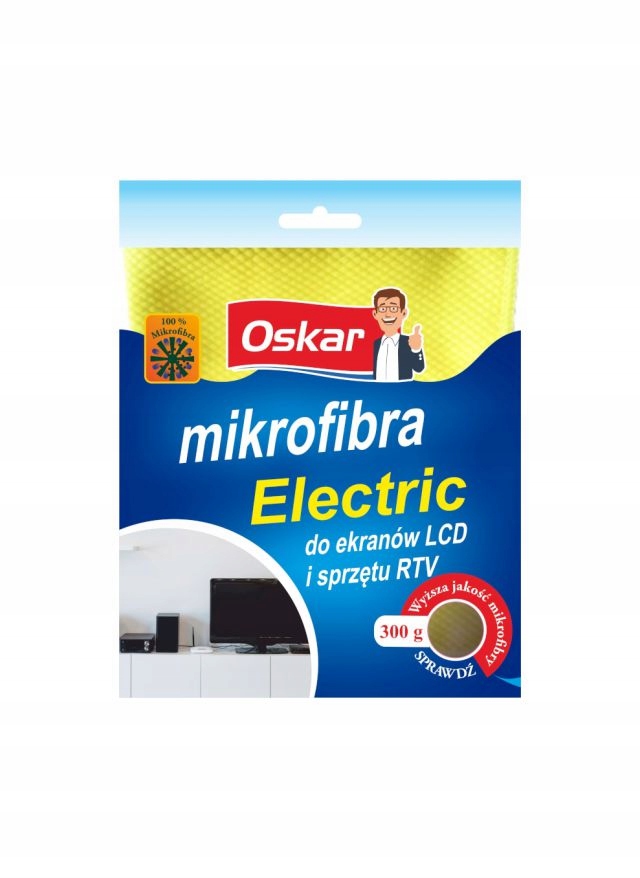

Ścierka Do Ekranów LCD I Sprzętu Rtv Mikrofibra