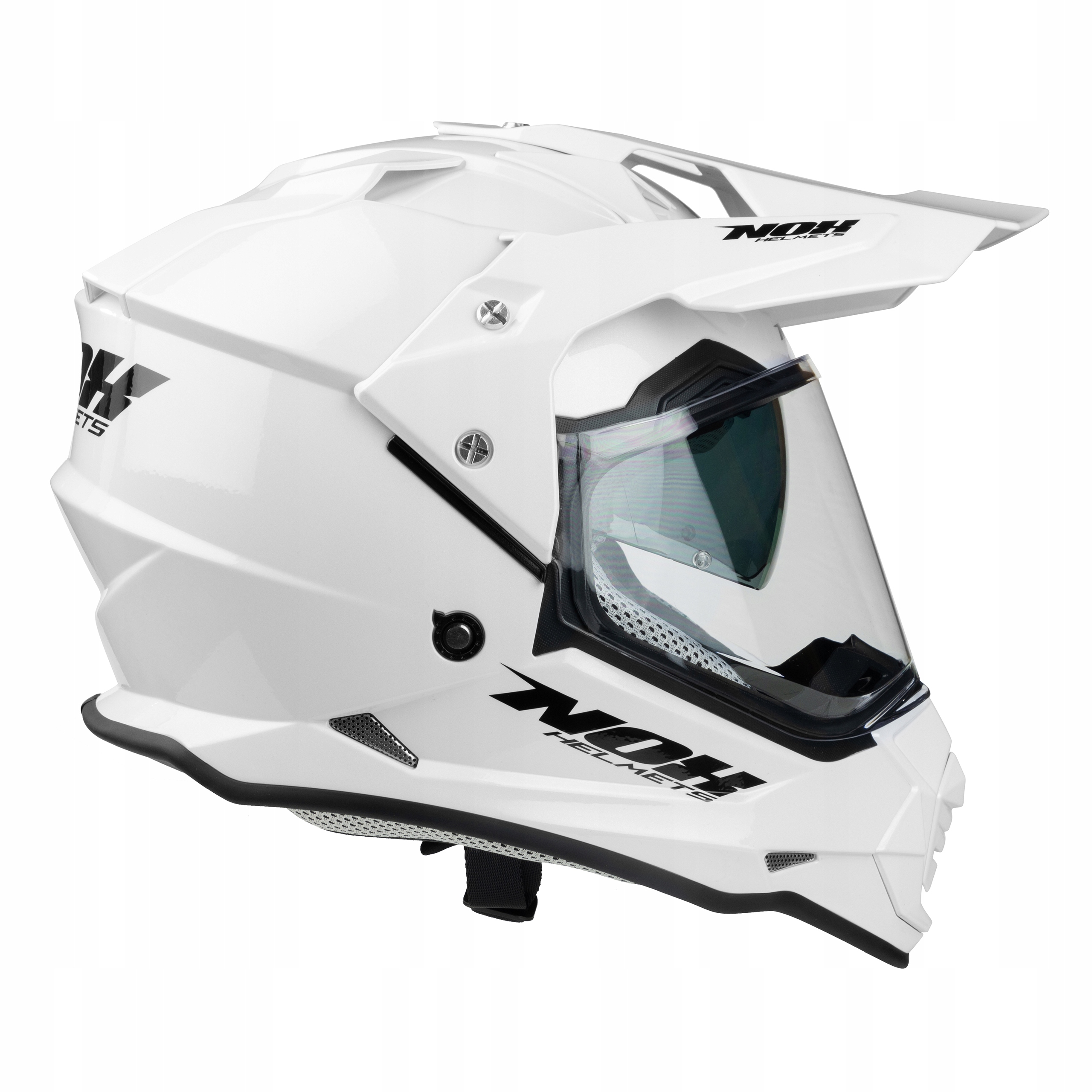 NOX N312 KASK Z SZYBA BLENDA +ANTY PARA PINLOCK XL Rodzaj lakieru błyszczący