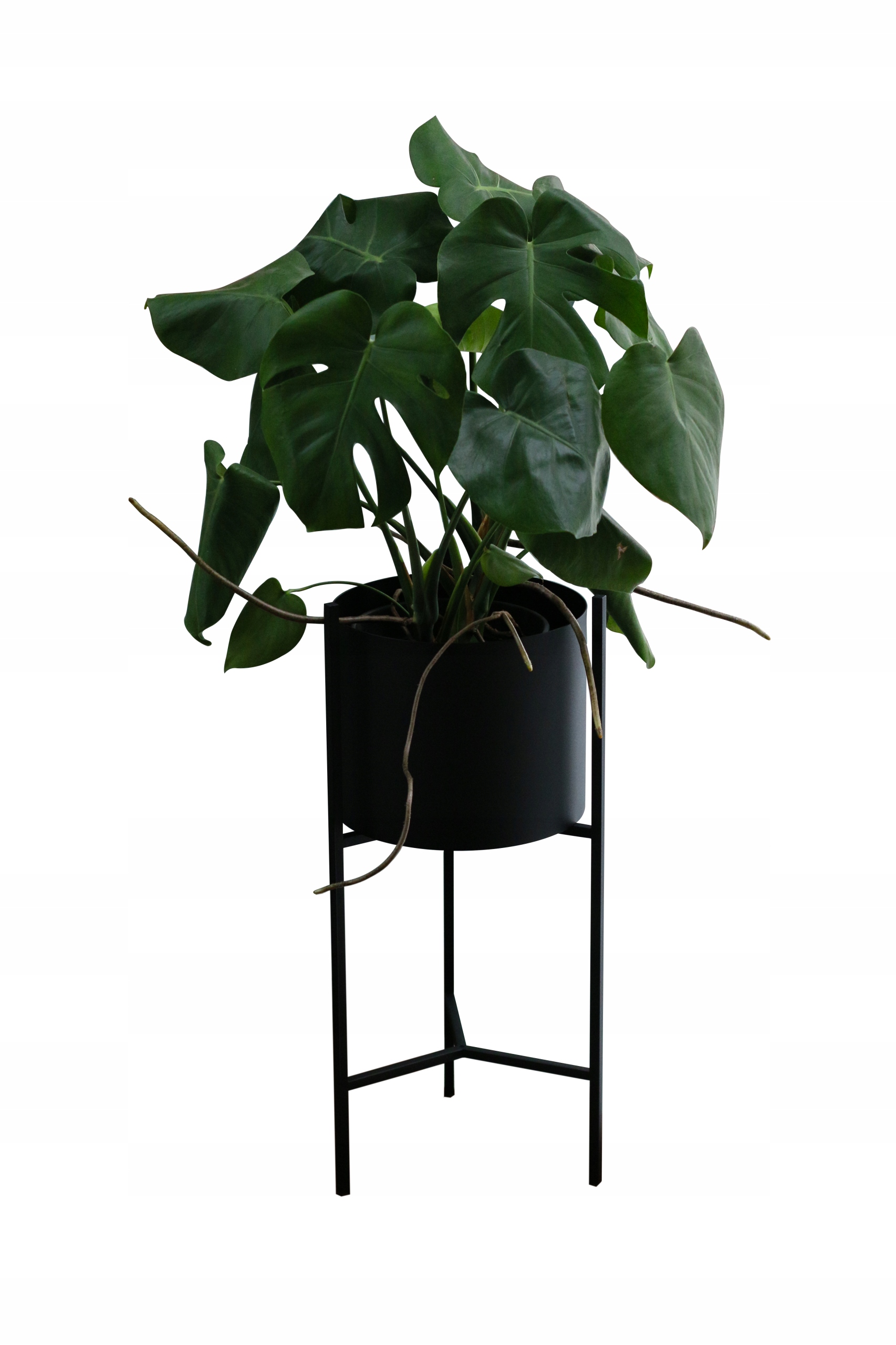 

Kwietnik Metalowy Kos, donica metalowa 85cm Czarna