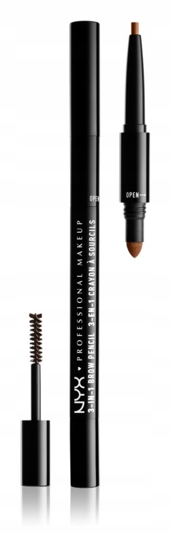 

Nyx Professional MakeUp Zestaw kredka brwi 3w1 01