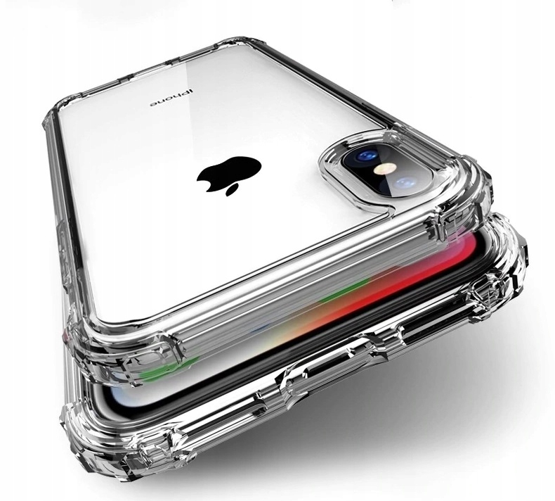 ETUI PANCERNE SHOCKPROF DO IPHONE X / XS + SZKŁO Materiał tworzywo sztuczne