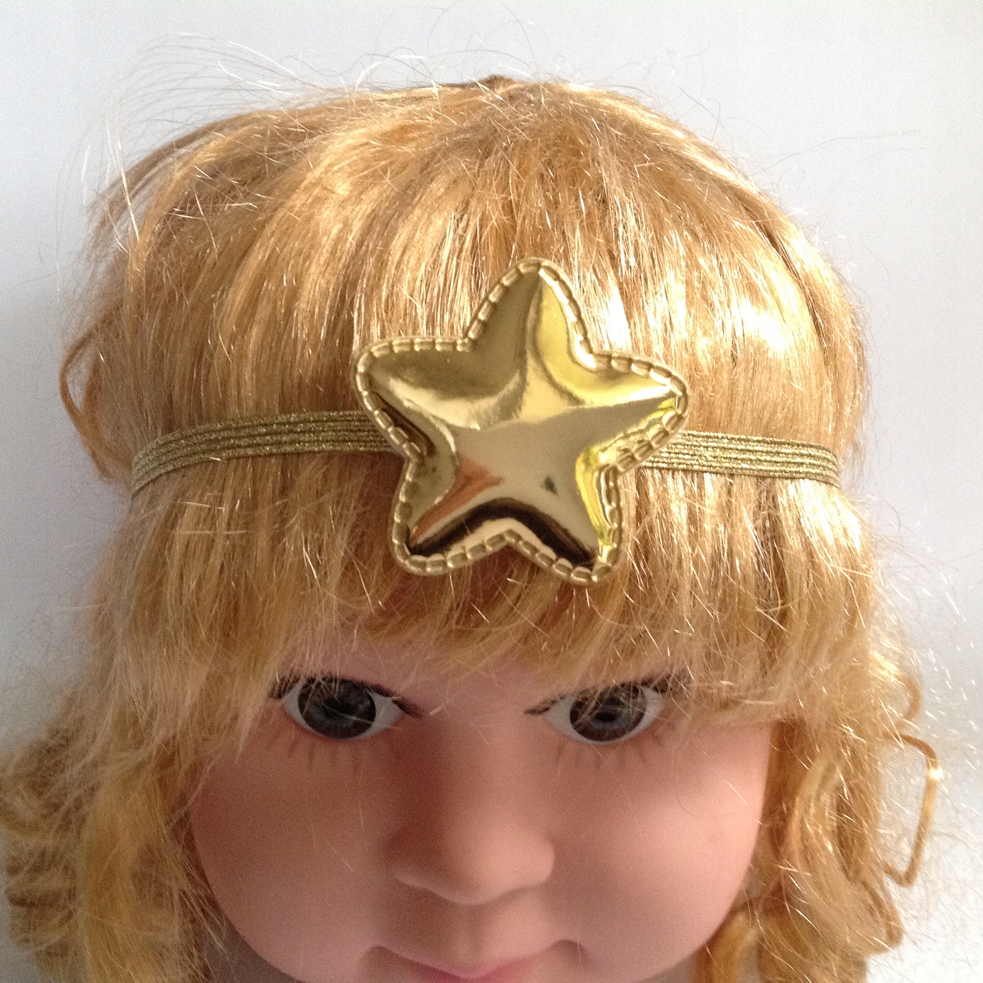 OPASKA GWIAZDA ZŁOTA BŁYSZCZĄCA 44 cm-54 cm Rodzaj klasyczna