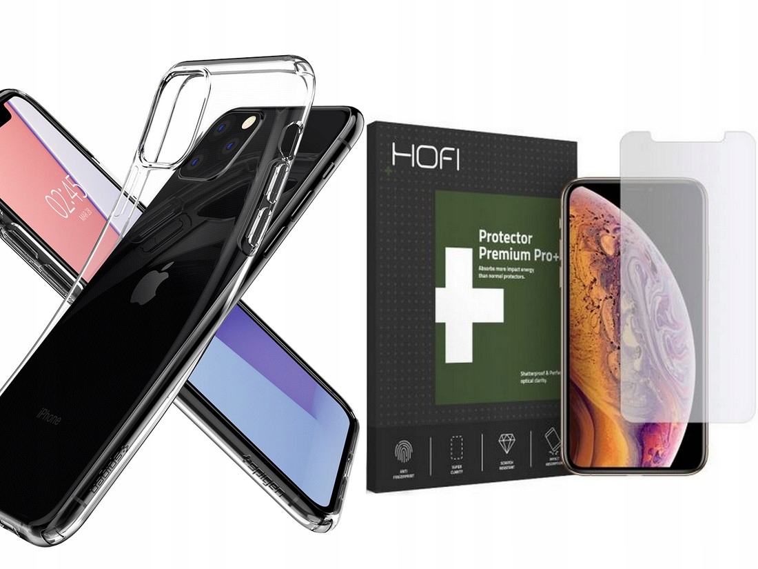 

Spigen Liquid - Etui Case Do Iphone 11 Pro + Szkło