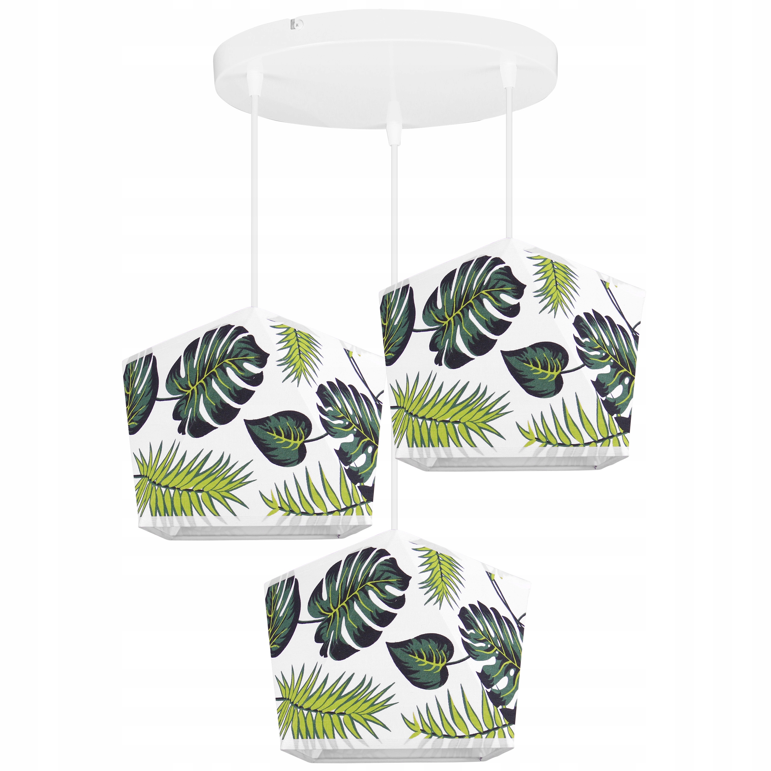 Stropná Závesná Lampa Luster Trojitý Boho Tienidlo Do Spálne Izby