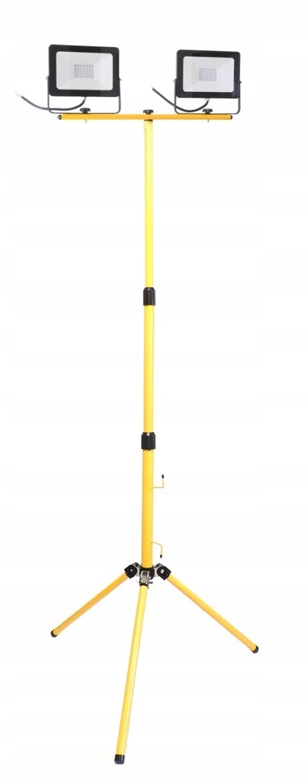 2 ks Led Osvetlovača 100 W Dvojitý Statív 1,7 m