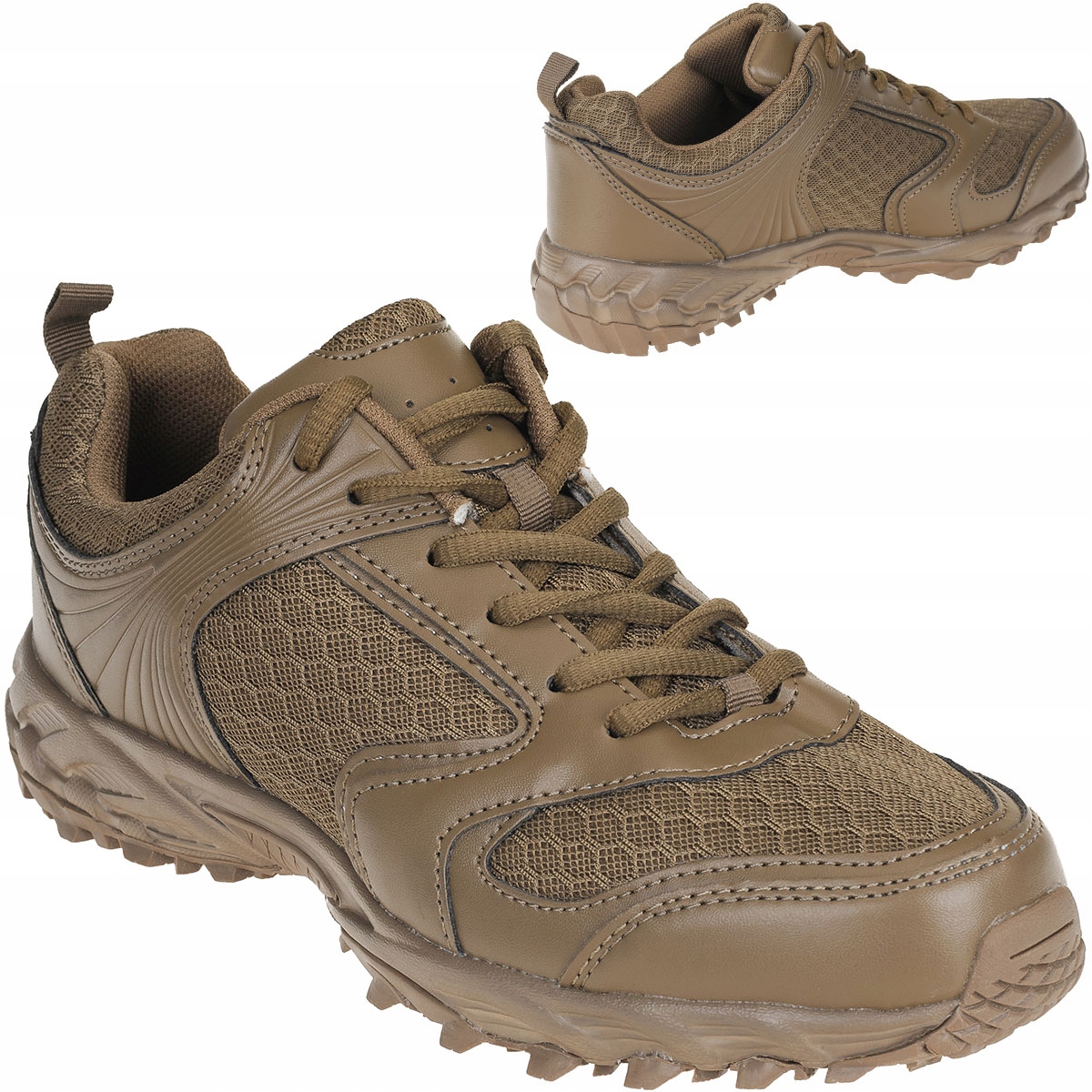 Mil-Tec Sportovní vojenské taktické boty pro muže Bundeswehr Coyote 40,5