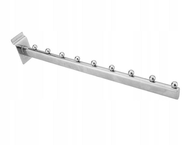 

Ramię Skośne Wieszak Slat Space Wall 50CM 9 Kulek