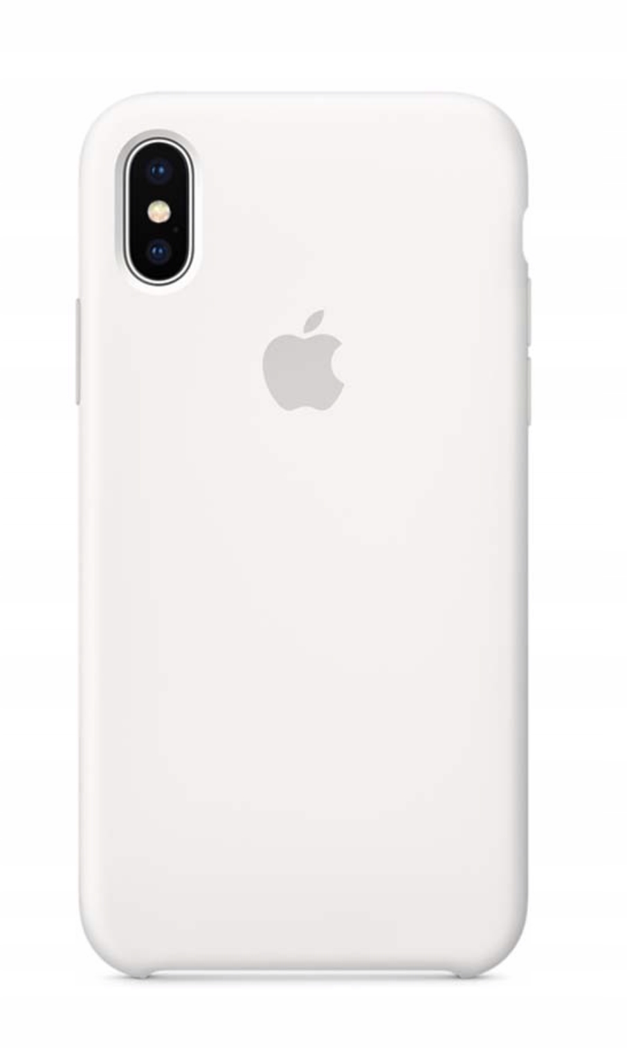 

Silikonowe Etui Case Apple iPhone X białe