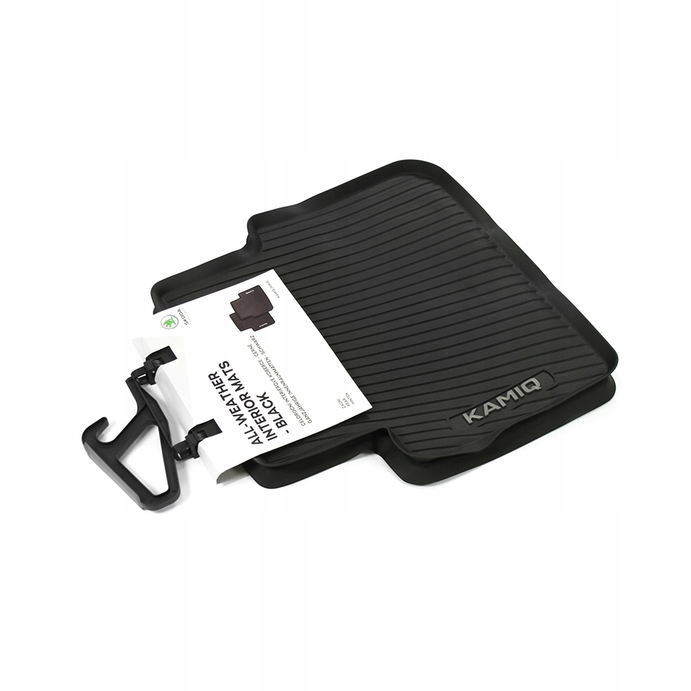 DYWANIKI GUMOWE TYLNE SKODA KAMIQ 2 SZT. ORYG.