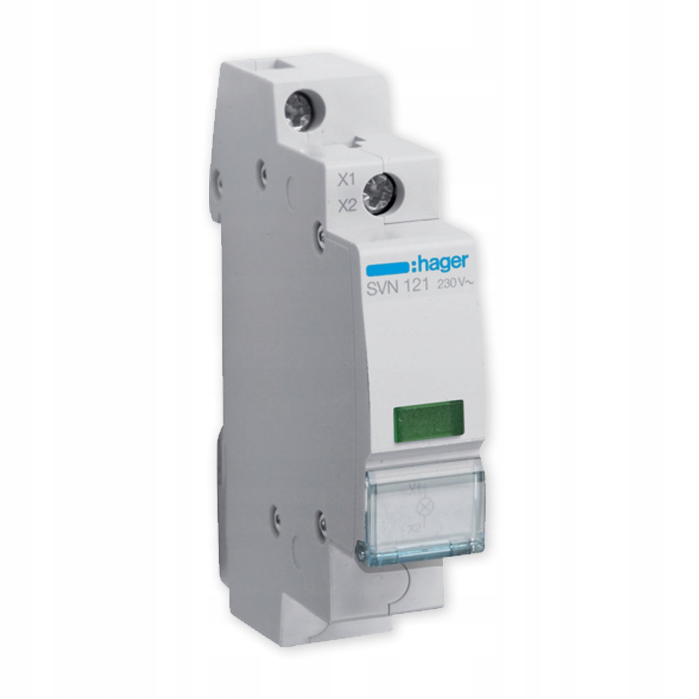 

Hager Lamka Kontrolna Led Zielona 1F 230V SVN121
