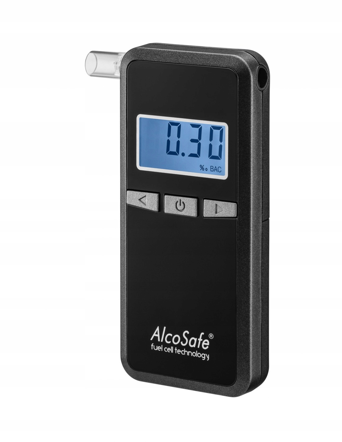 Alkomat elektrochemiczny BACscan AlcoSafe F8 Black Rodzaj elektrochemiczny
