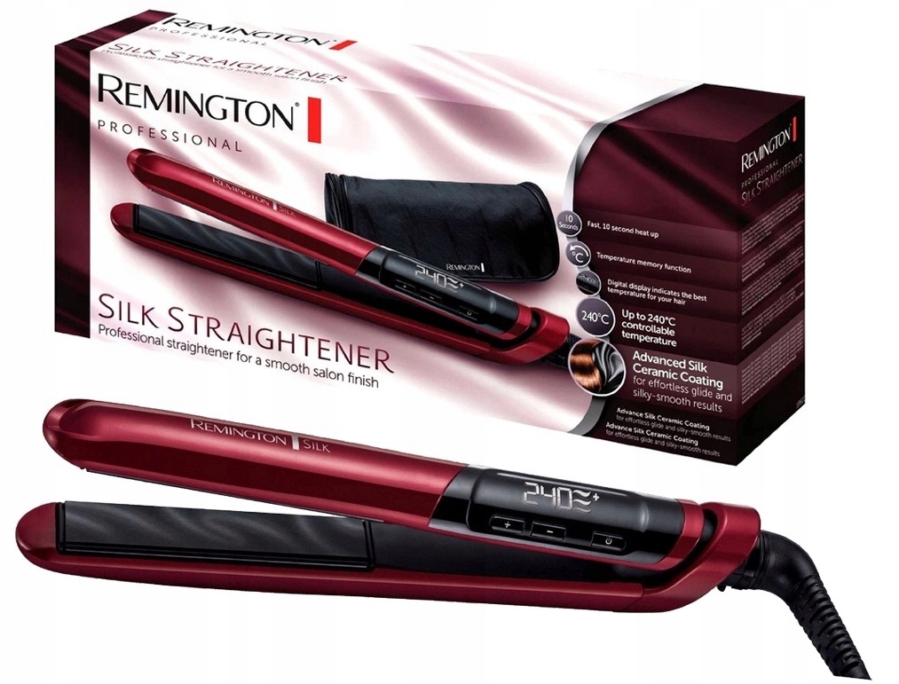 Prostownica Do Włosów Remington Ceramiczna Turbo Profesjonalna!