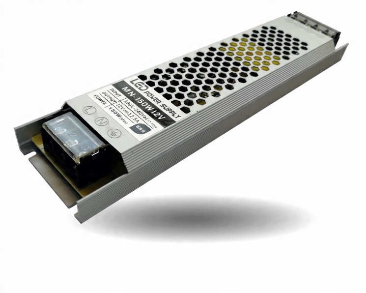 

Zasilacz Slim 12V 150W 12,5A IP20 Taśma Led