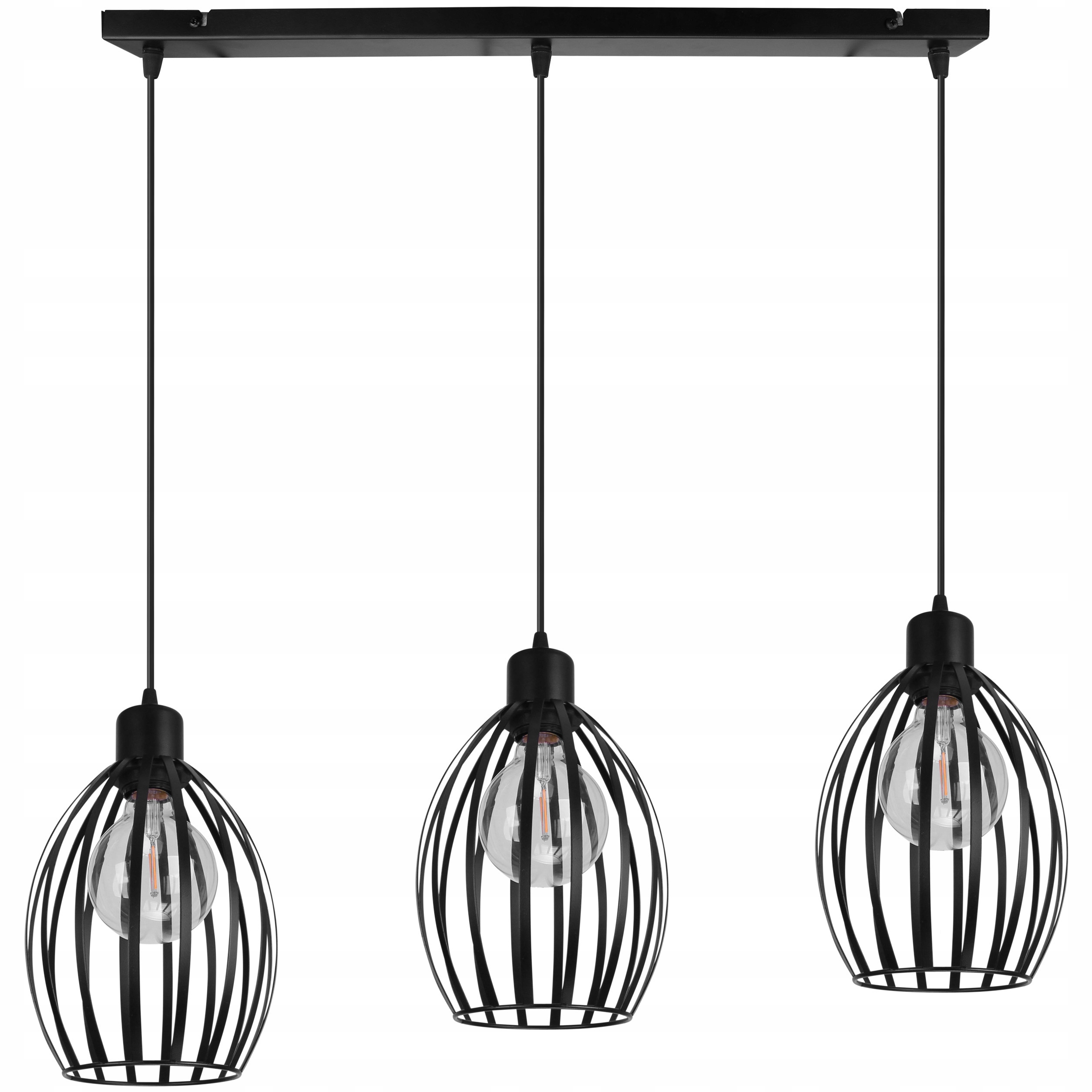

Lampa Wisząca Sufitowa Loft Zwis Metalowa E27 Led