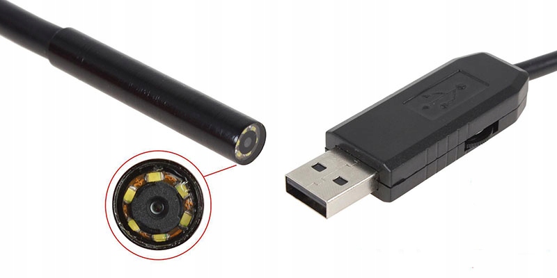 ENDOSKOP kamera INSPEKCYJNA 20m wodoodporna WiFi Producent code 00