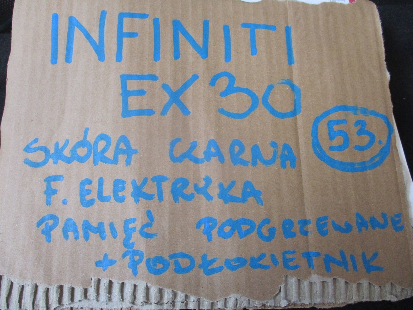 обивка кресла кожа INFINITI EX30 EX 30
