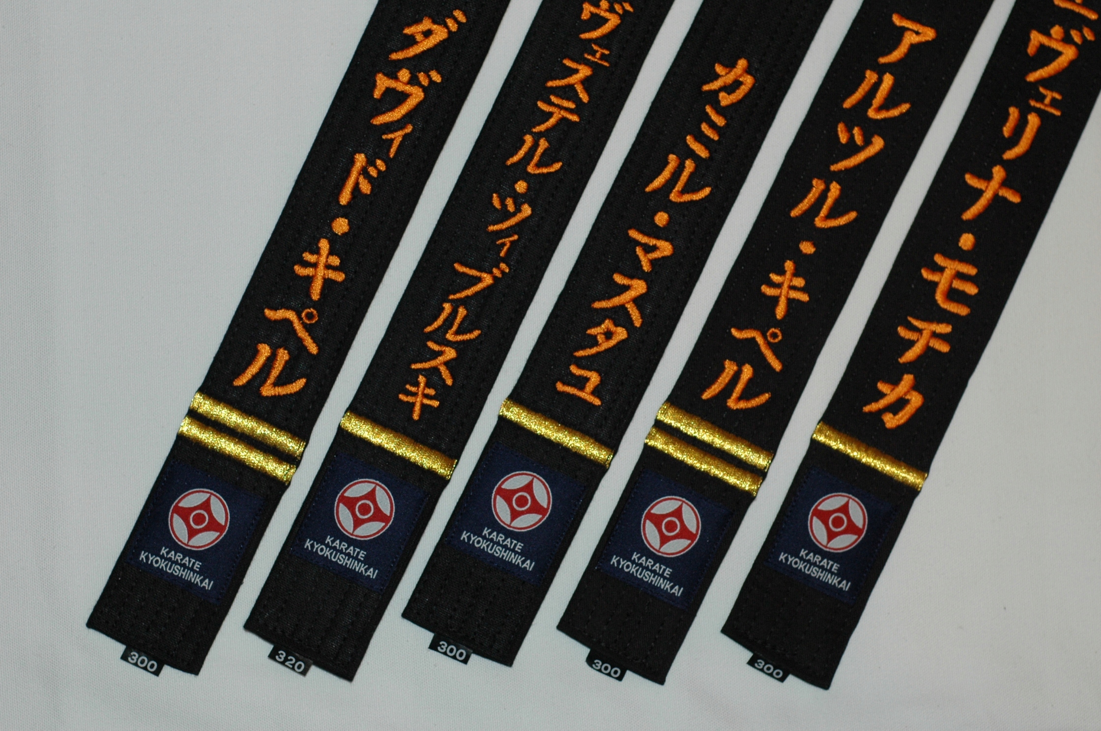 

Czarny Pas Karate Kyokushin Lub Inne Z Nazwiskiem
