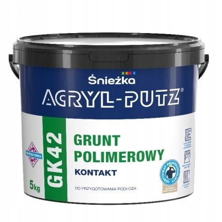 

Acryl-putz GK42 Grunt Polimerowy Kontaktowy 5KG