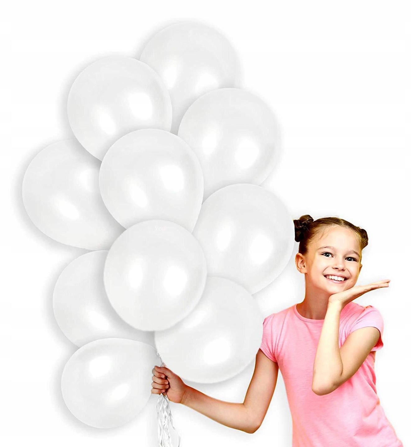 

Balony białe! Na komunię 20szt