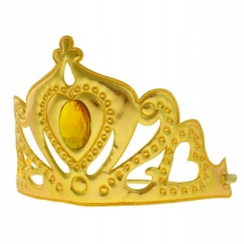 

Diadem złoty miękki Zabawa Urodziny Party