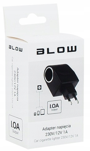 

Blow nowy Adapter zasilania z 230V na 12V moc 1A