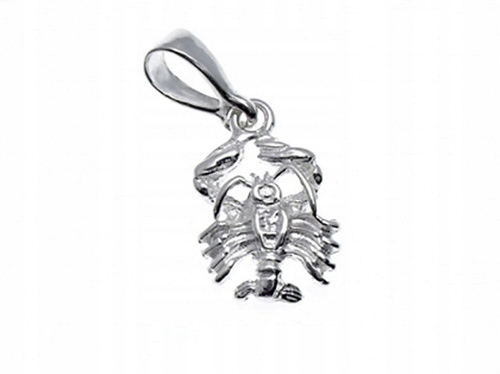 

Srebrny Znak Zodiaku Rak 925