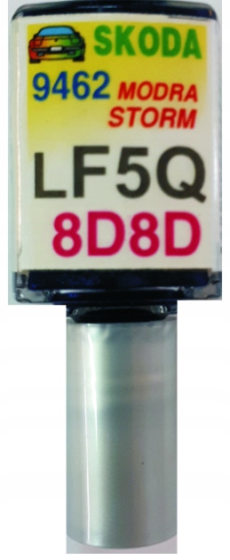 

Skoda LF5Q 9462 Modra Storm Lakier Zaprawka Do Rys