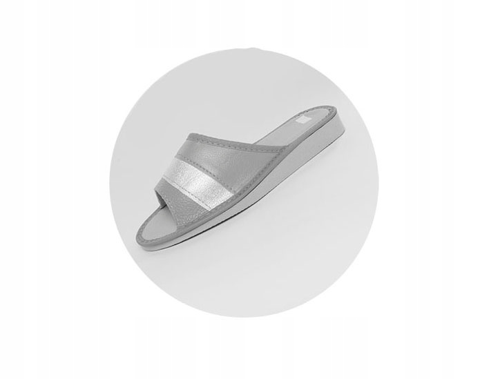 SKÓRZANE PANTOFLE DOMOWE, KAPCIE DOMOWE rozmiar 39 Oryginalne opakowanie producenta brak