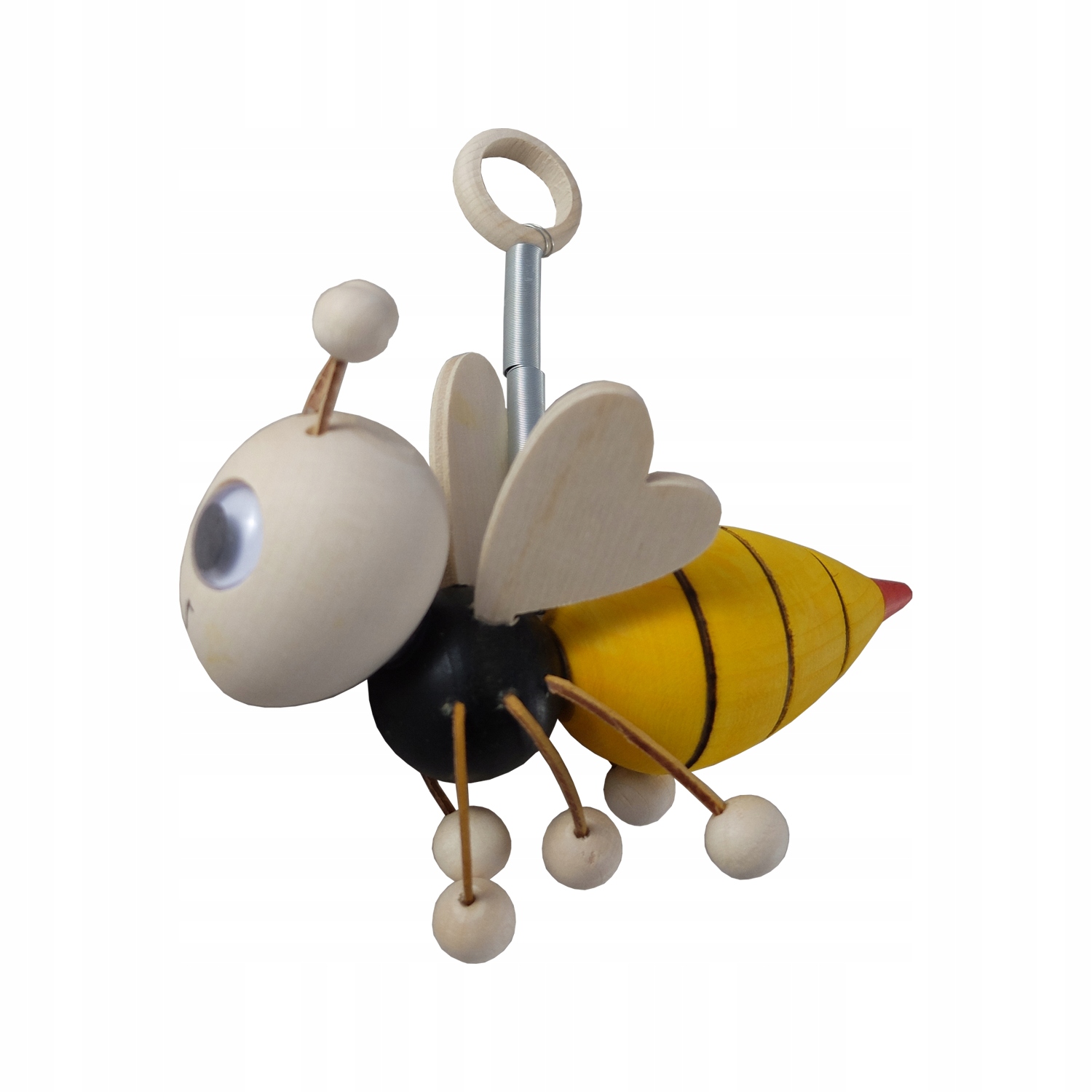 

Zabawka drewniana pszczółka na sprężynie Bujak Eko