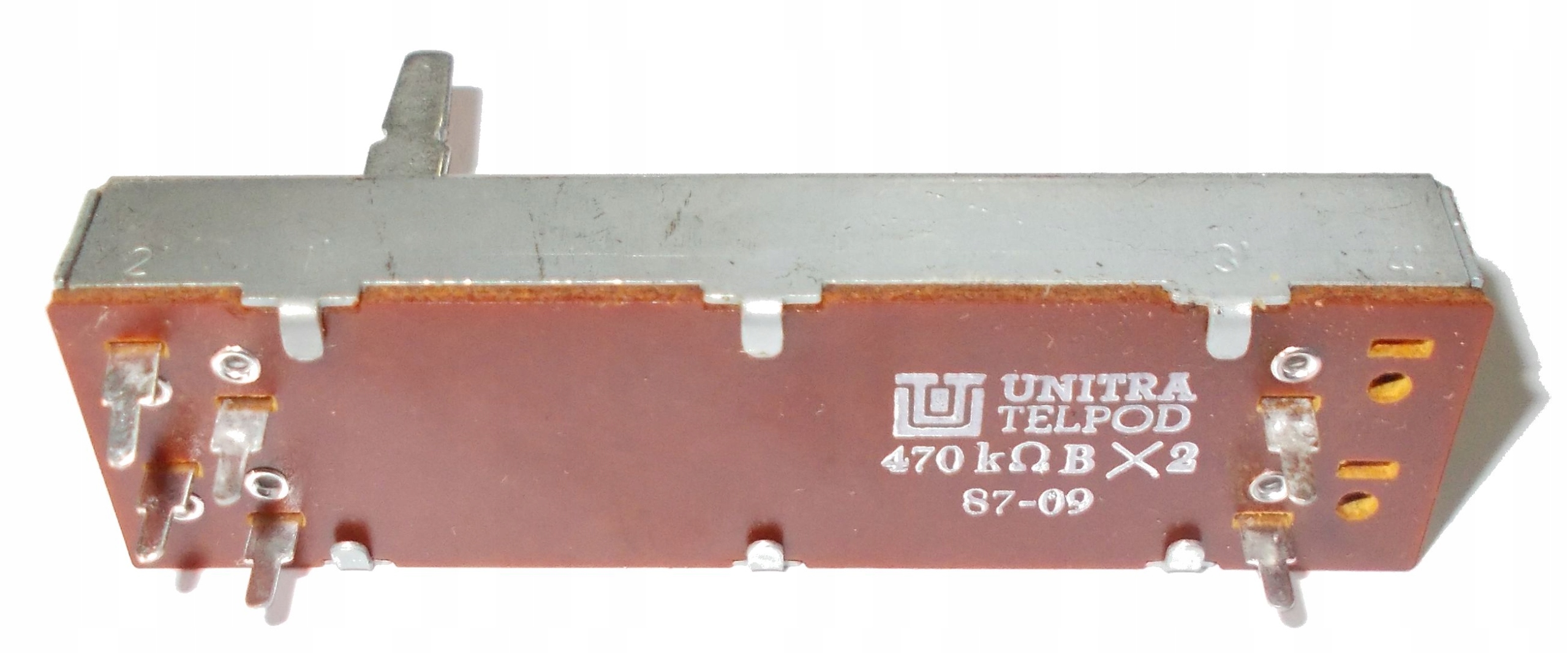 

Potencjometr Suwakowy Telpod _ 2x 470k B Podwójny