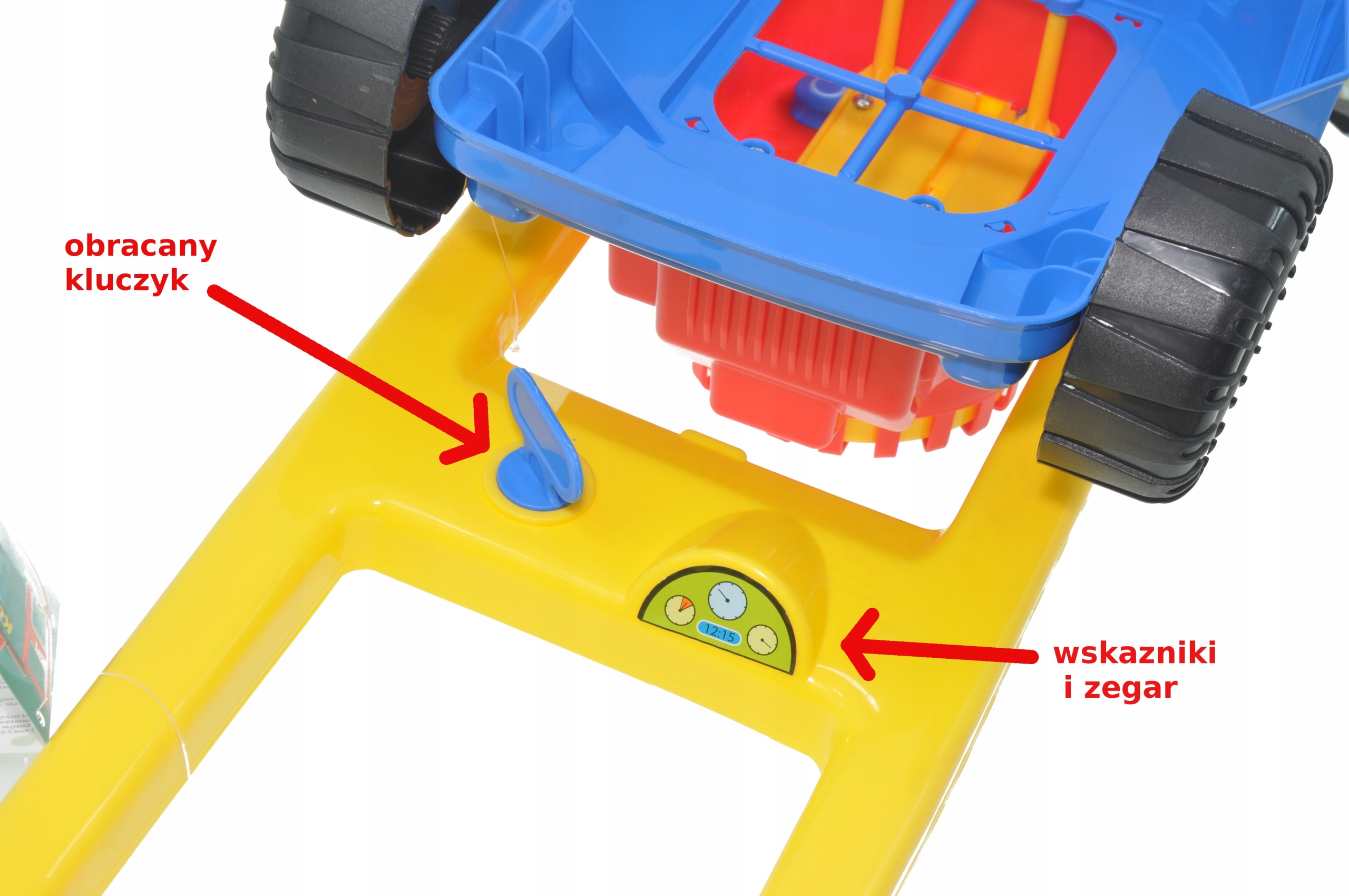 KOSIARKA DLA DZIECI POLSKA ZABAWKA RUCHOME CZĘŚCI Marka ERS