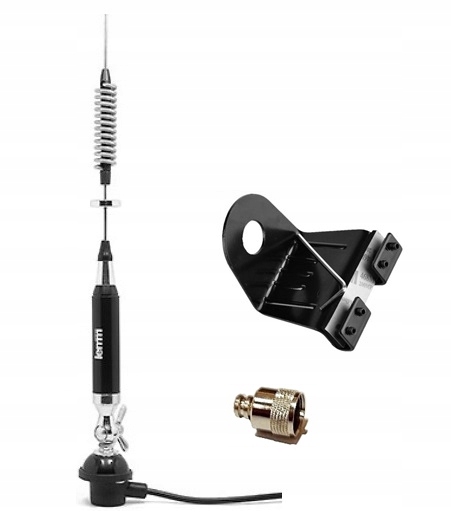 ANTENA MONTAZOWA CB LEMM AT106 WTYK UCHWYT BAG