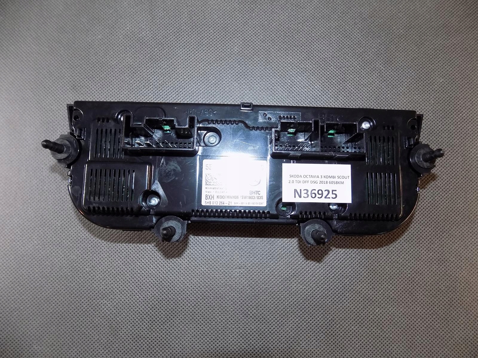 SKODA OCTAVIA 3 Unite commande clima 5E0820047S