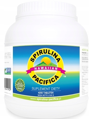 Levně Havajská Spirulina Pacifica 500 Mg 4200 Tablet