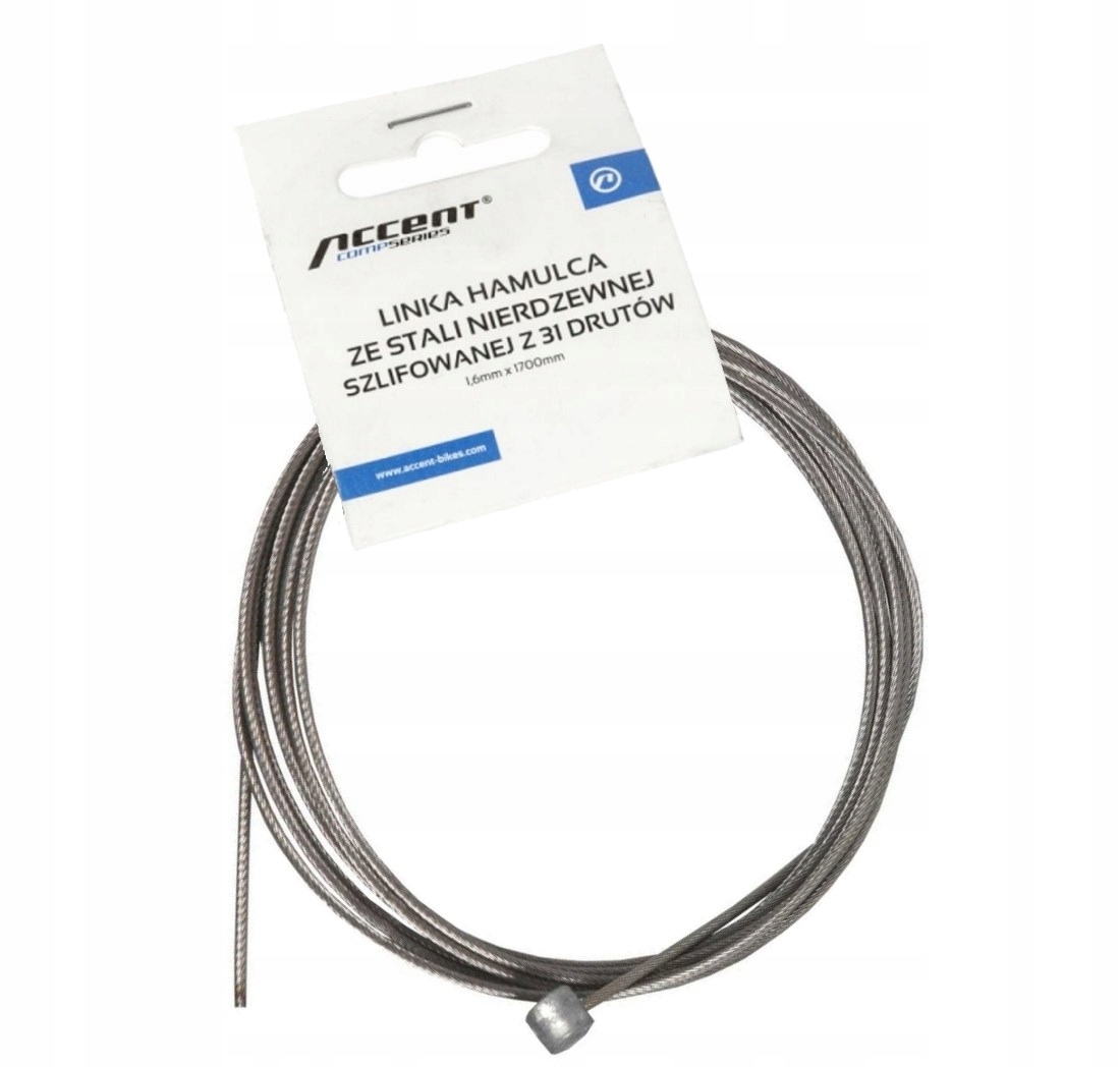 

Linka hamulca Accent Mtb, 1.6mm x 1700mm