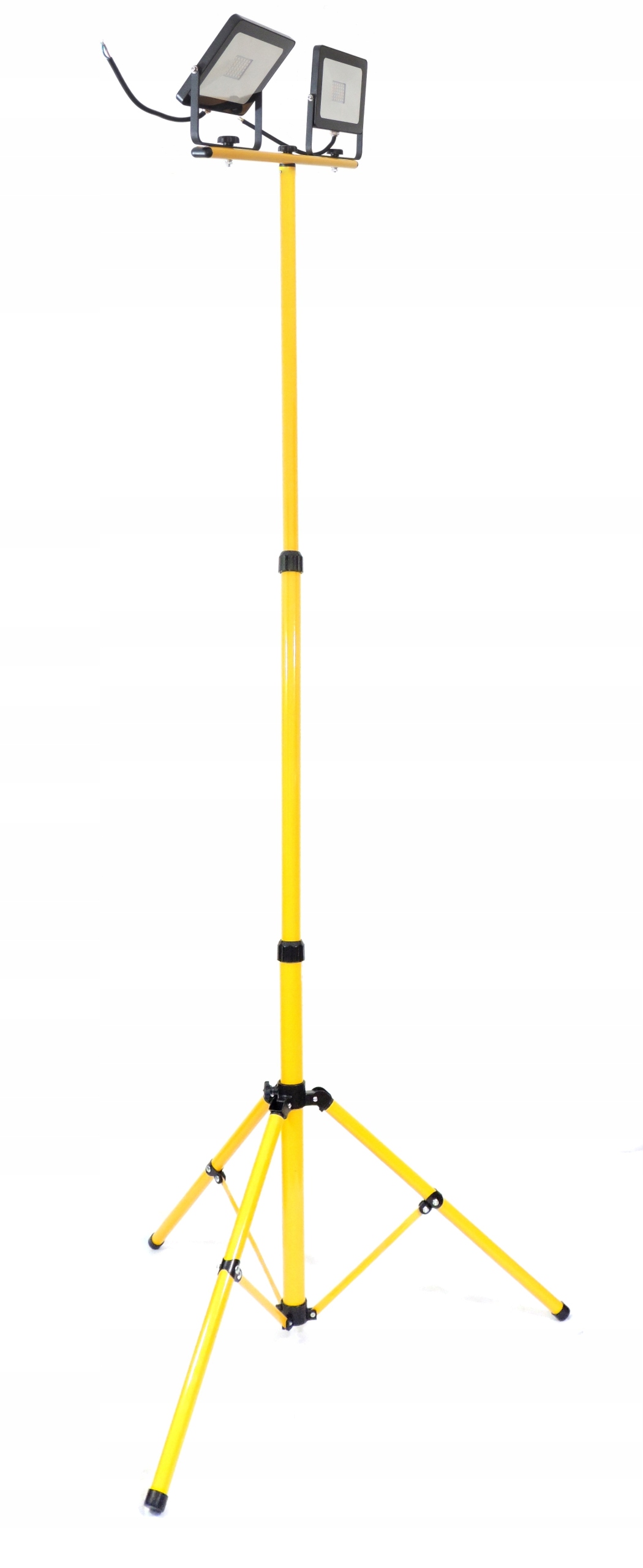 STATYW STOJAK x2 + 2x NAŚWIETLACZ 50W LED - 2m