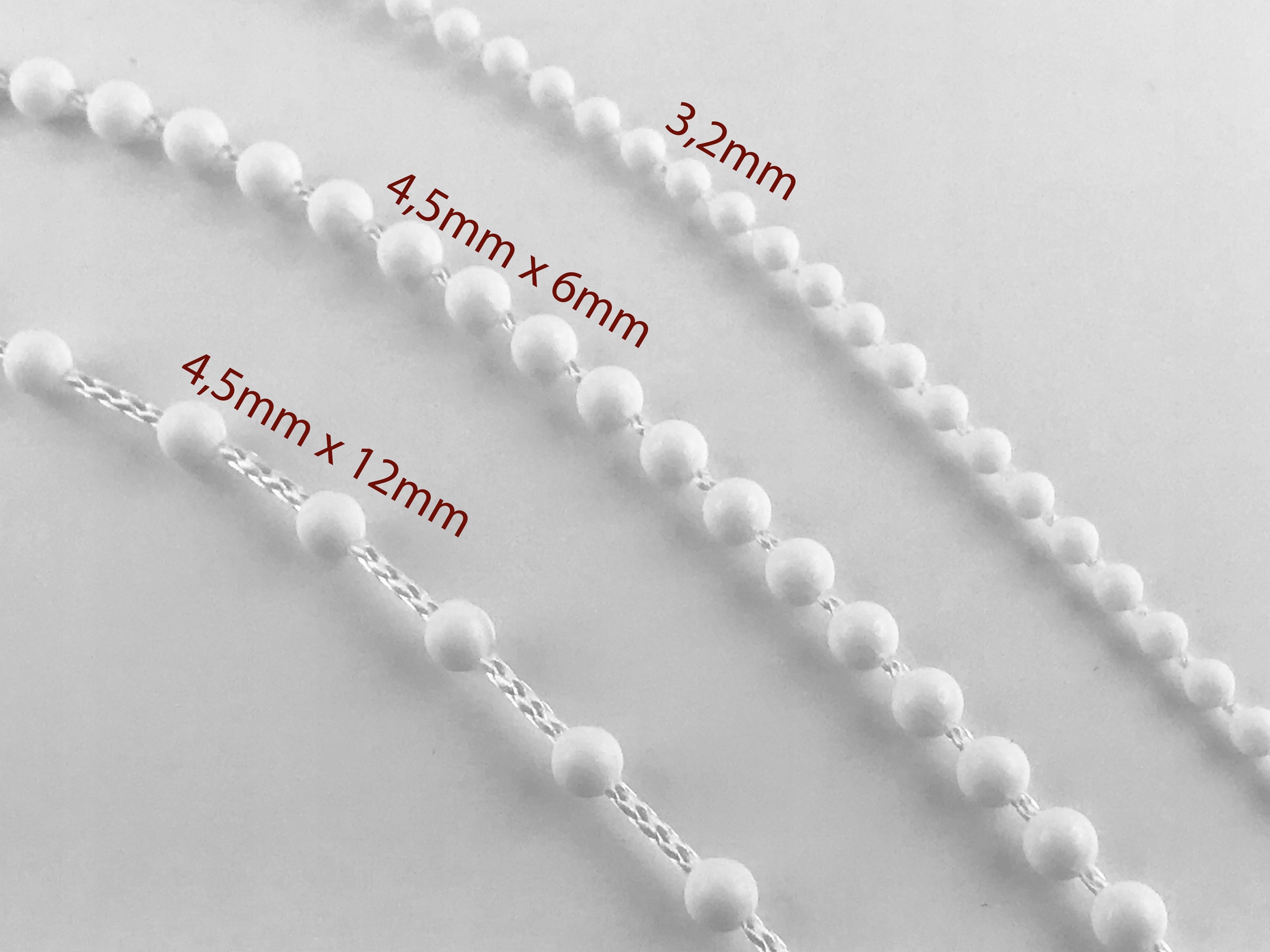 Łańcuszek Operacyjny do rolet Pętla 3,2 x 4,2 mm Marka Foset