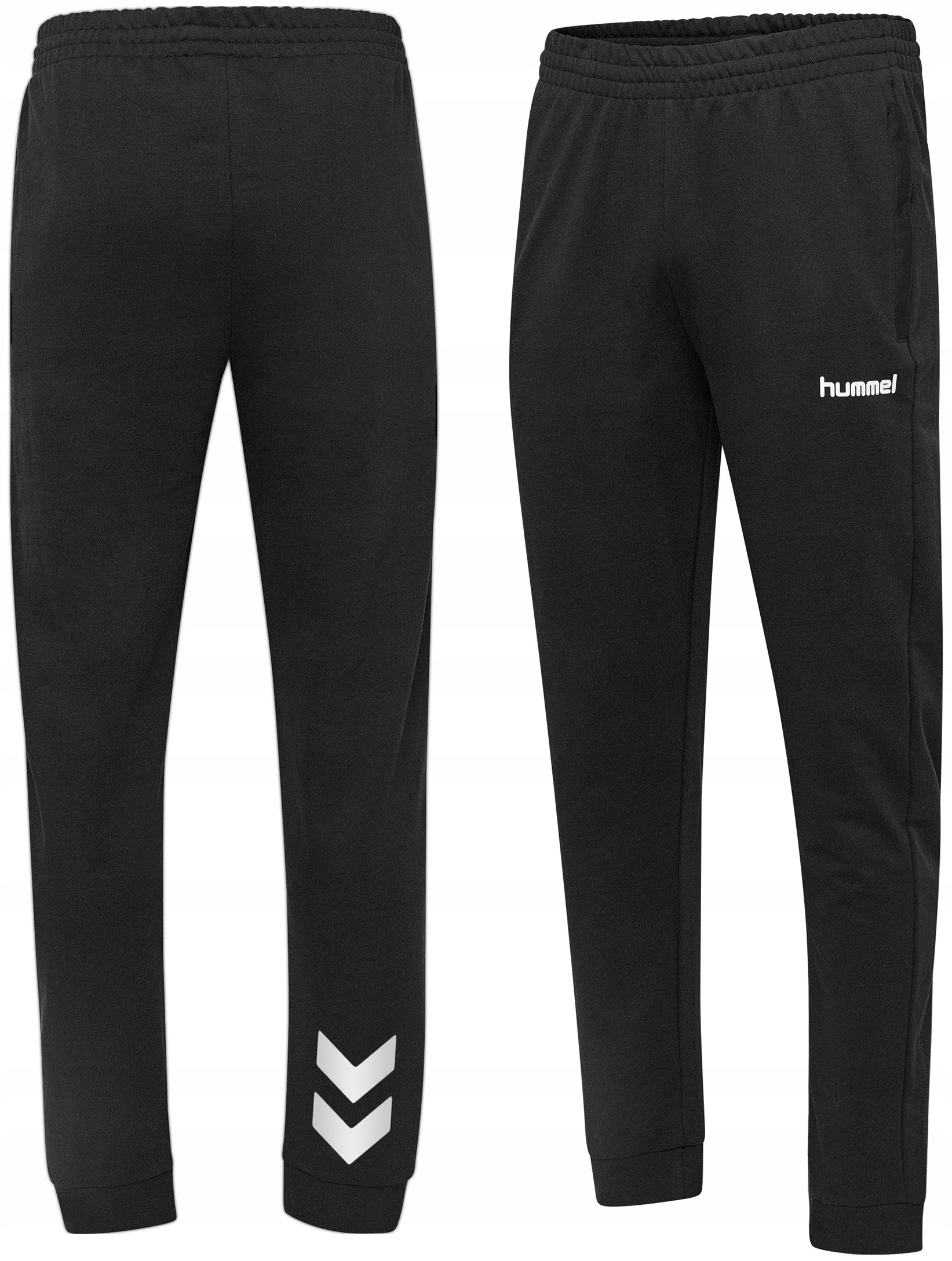 

Hummel Spodnie Męskie Dresowe Bawełna Black XL #