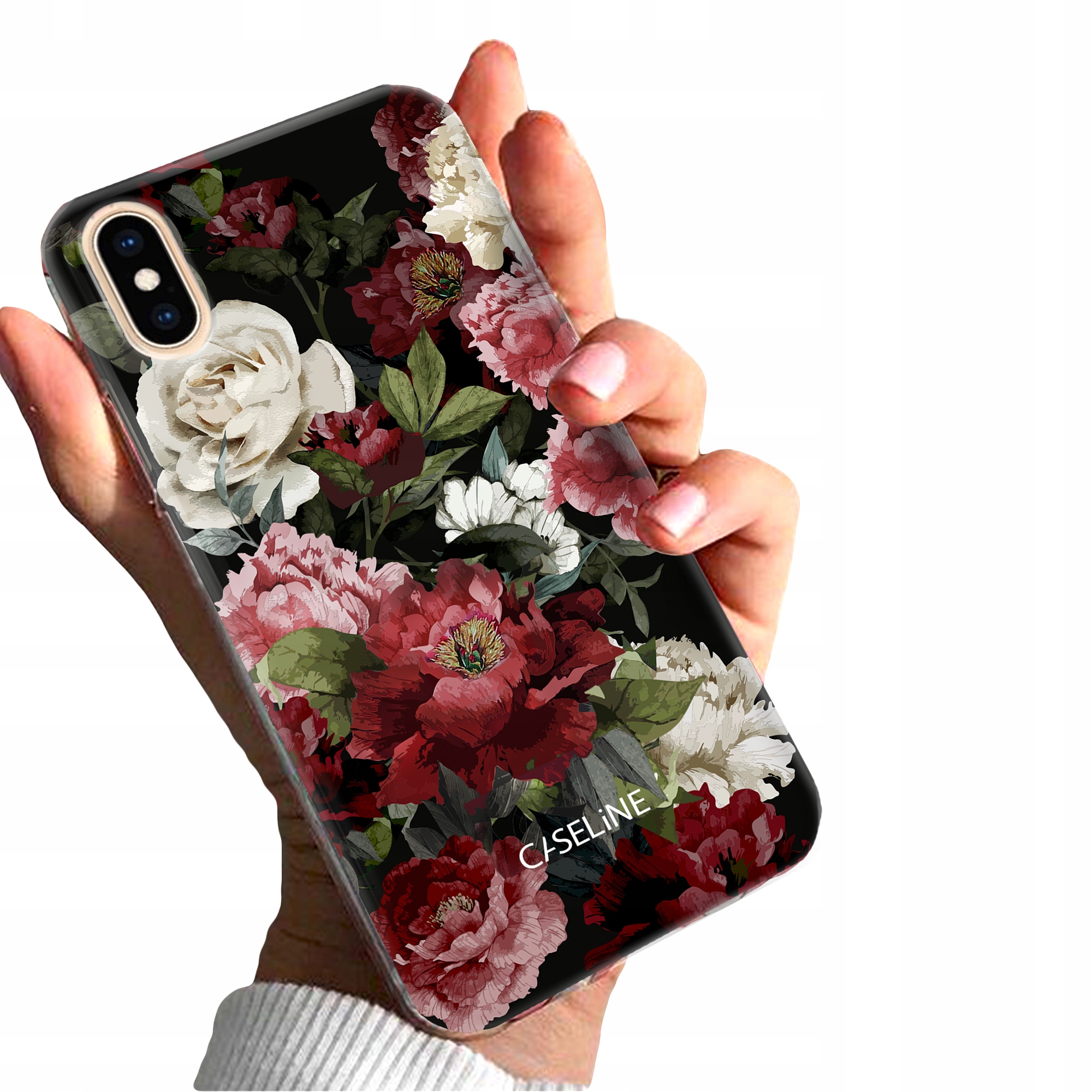 

etui case guma do iPhone X wzory prezent + Szkło