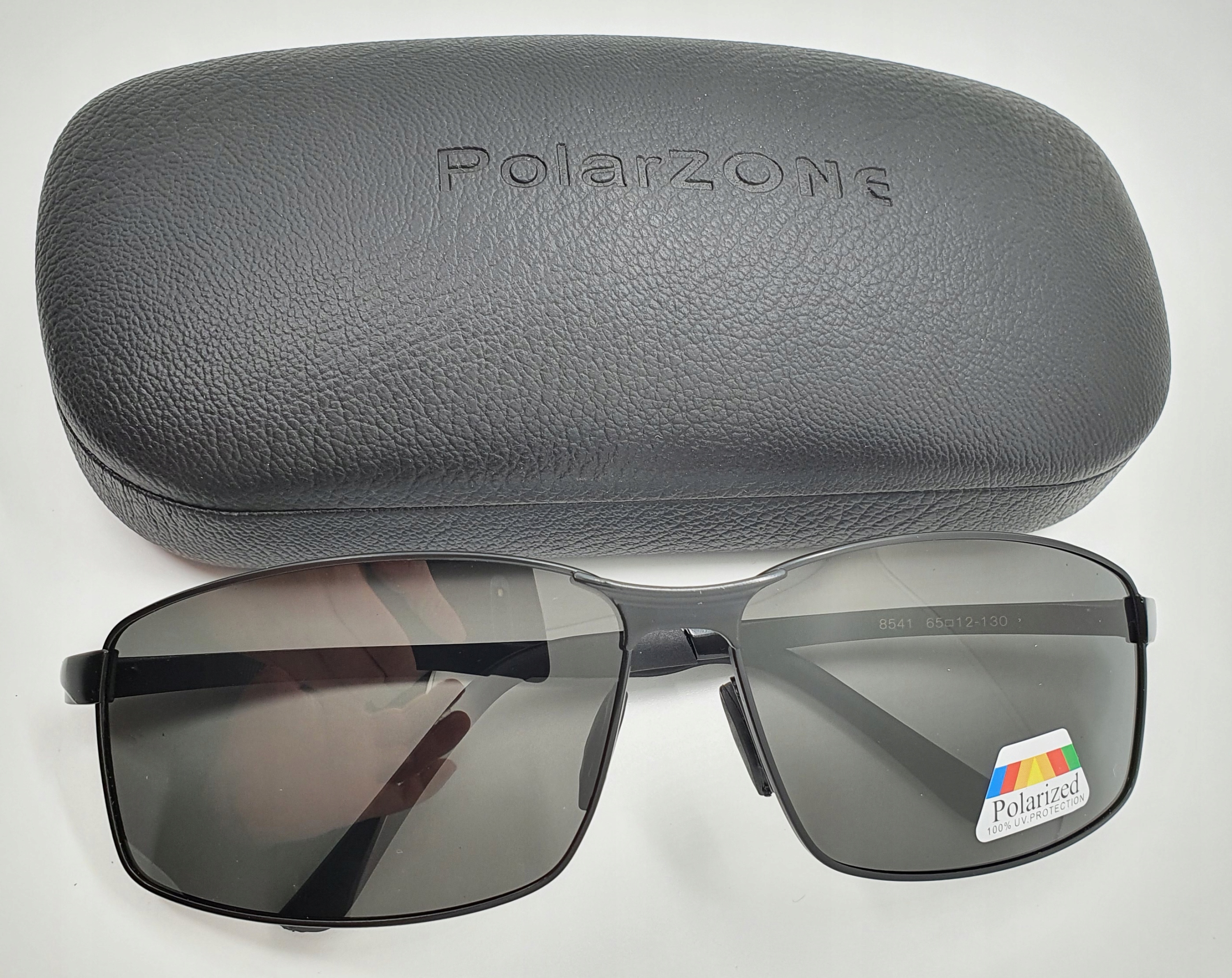 Алюминиевые мужские поляризованные солнцезащитные очки премиум УФ особенности дополнительный чехол включен поляризация