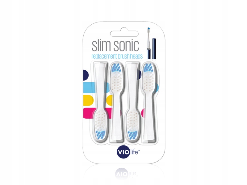 

Violife Końcówki do szczoteczki Slimsonic 4 szt
