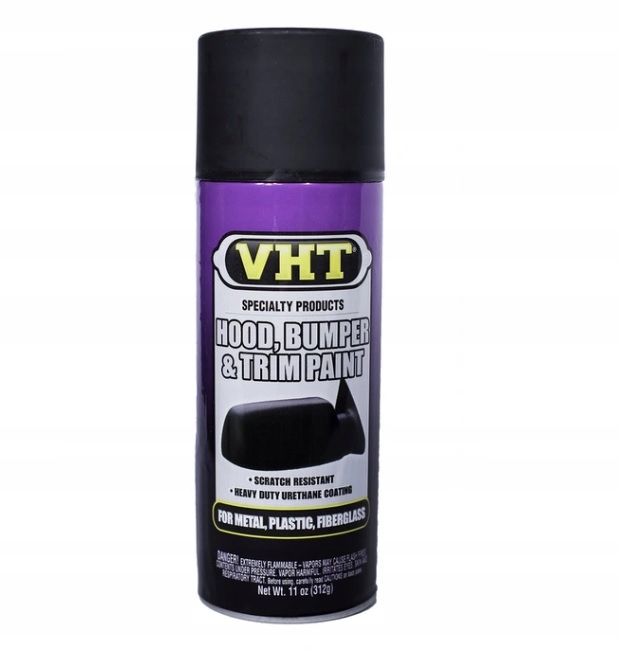 VHT SP27 СПРЕЙ ДЛЯ БАМПЕРІВ І ПЛАСТИКА ЧОРНИЙ