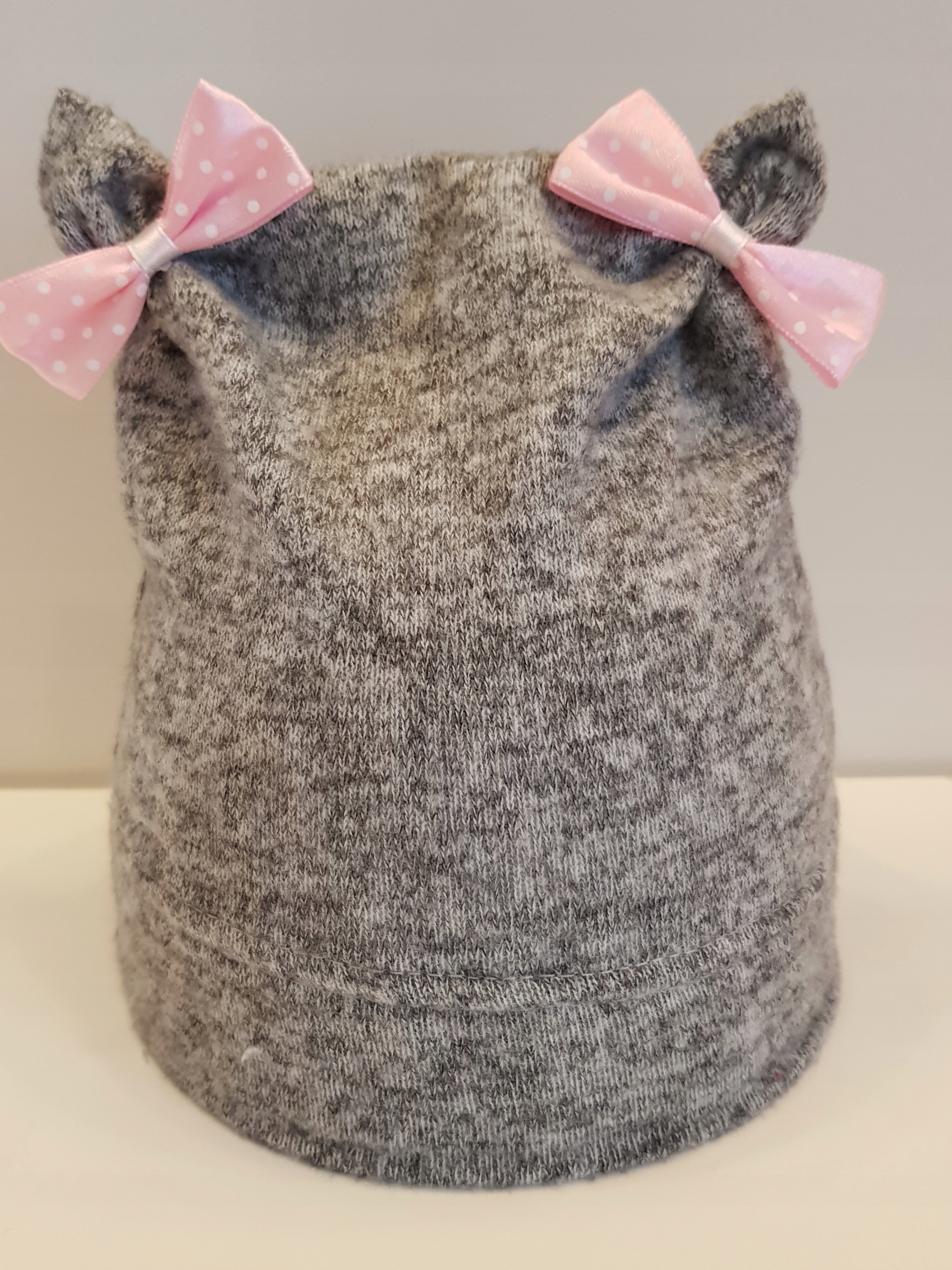 

Czapka 2 Kokardki Czapeczka 0-3 Lat Producent 2 Wz