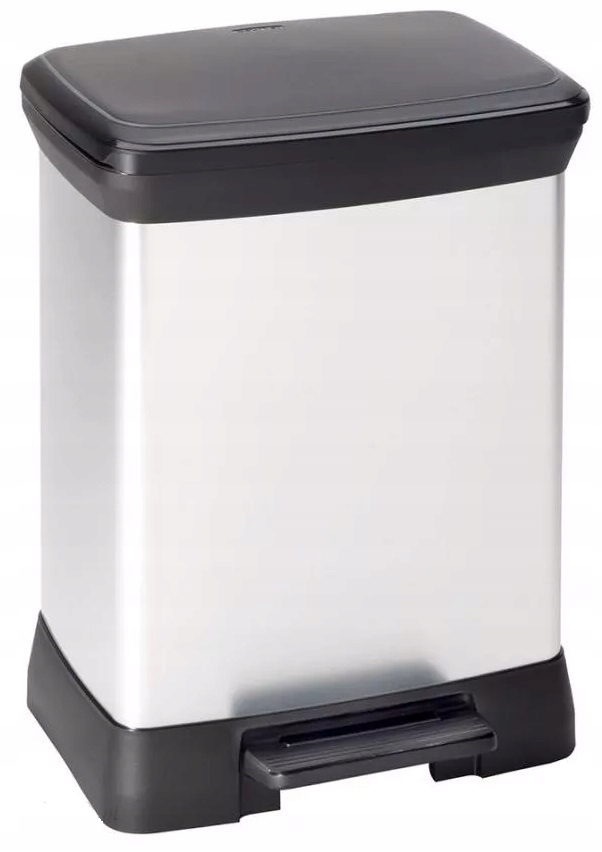 

Kosz Na Śmieci Metalizowany Curver Deco Bin 30L