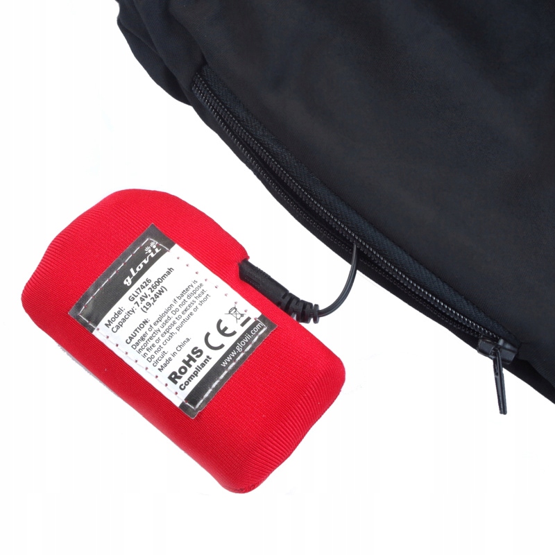 OGRZEWANE spodnie grzejące + bateria Glovii GP1 XL Rozmiar XL