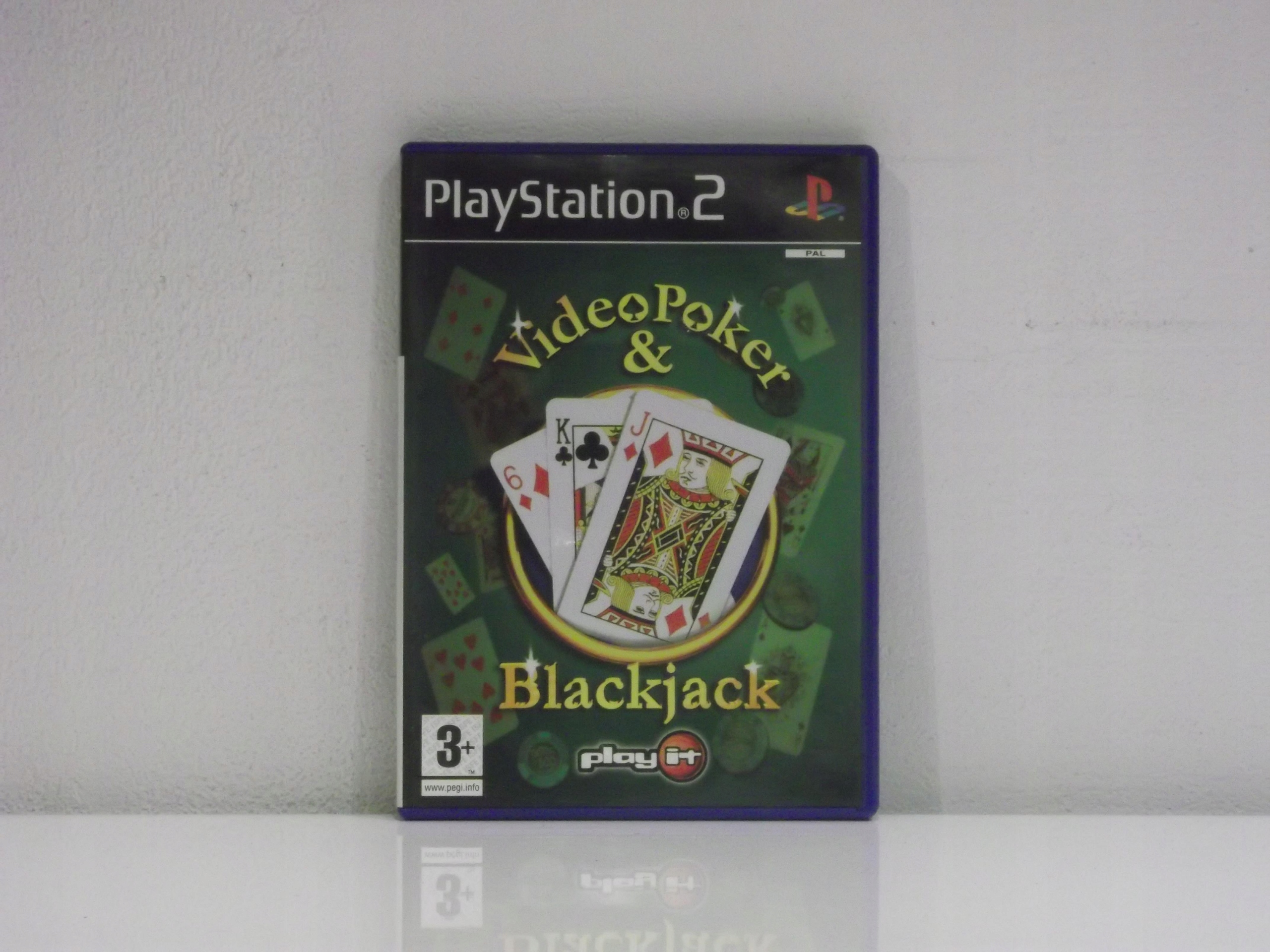 VIDEO POKER & BLACK JACK PS2 Platforma Sony PlayStation 2 (PS2)